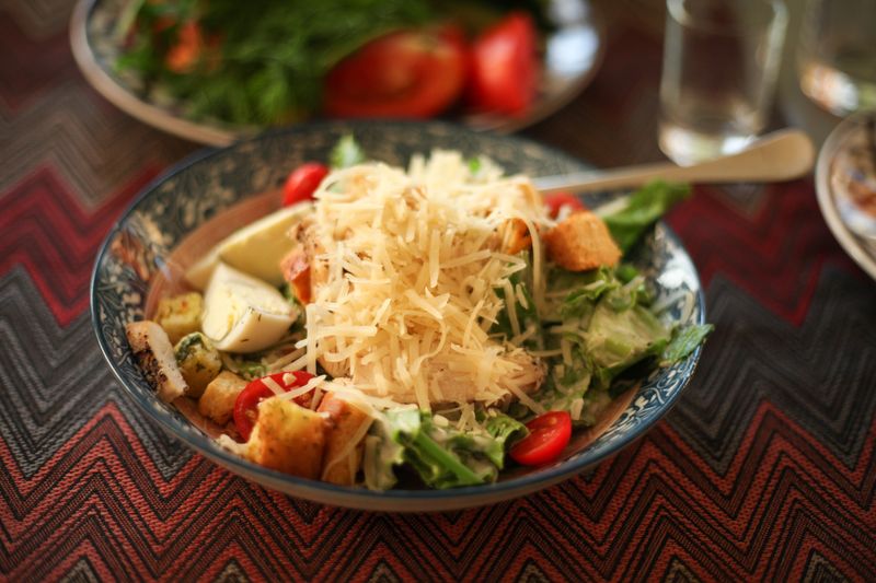 Classic Caesar Salad at Giordanos restaurant